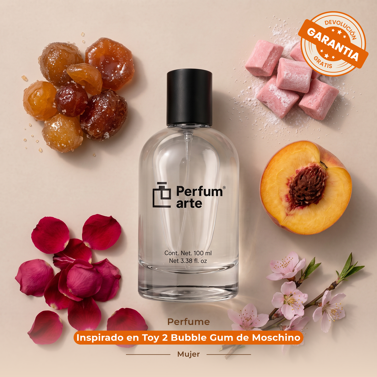 Perfume Inspirado en Toy 2 Bubble Gum de Moschino Mujer