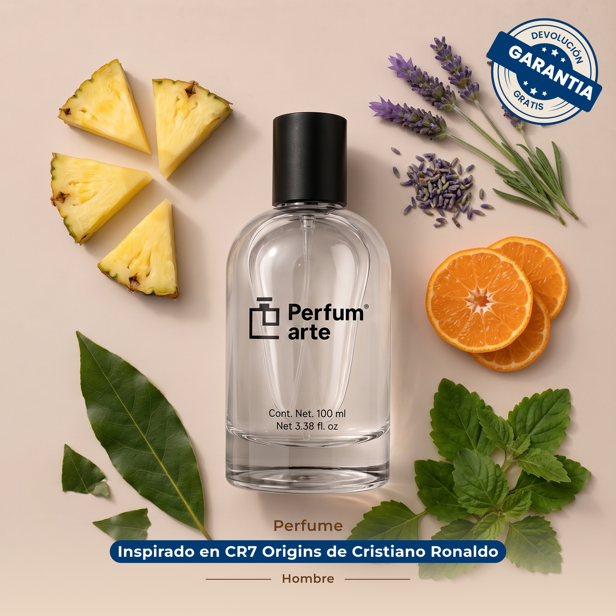 Perfume Inspirado en CR7 Origins de Cristiano Ronaldo Hombre