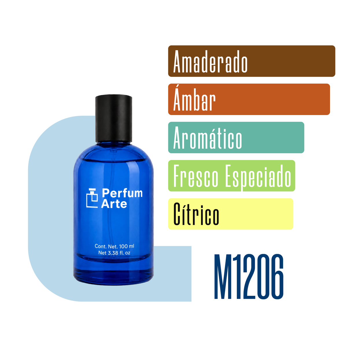 Perfume Inspirado en Amber Oud de Al Haramain Perfumes Hombre