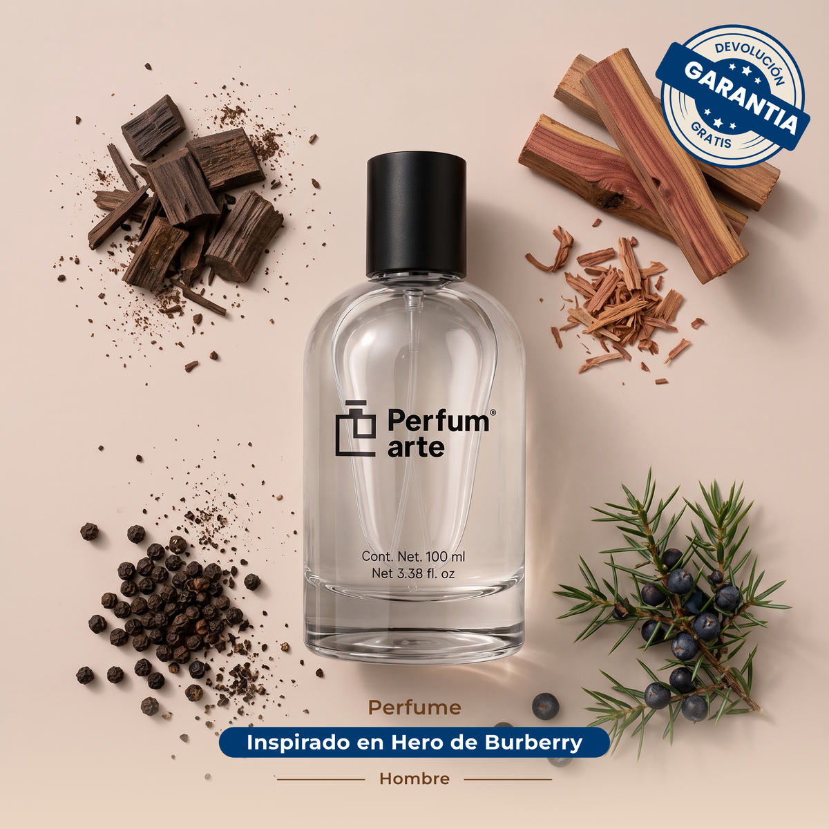 Perfume Inspirado en Hero de Burberry Hombre