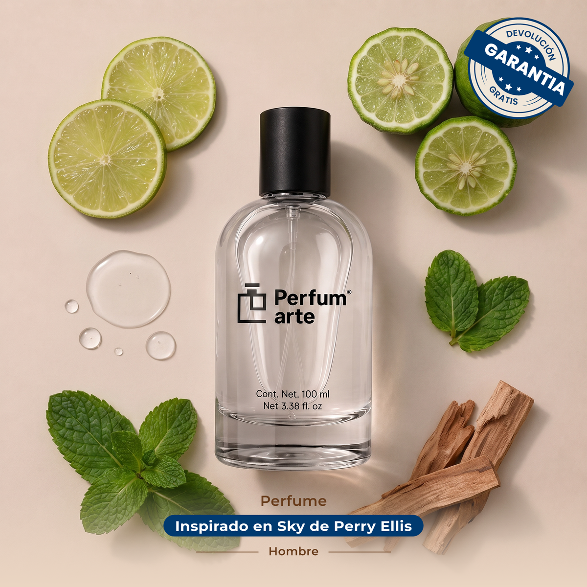 Perfume Inspirado en Sky de Perry Ellis Hombre