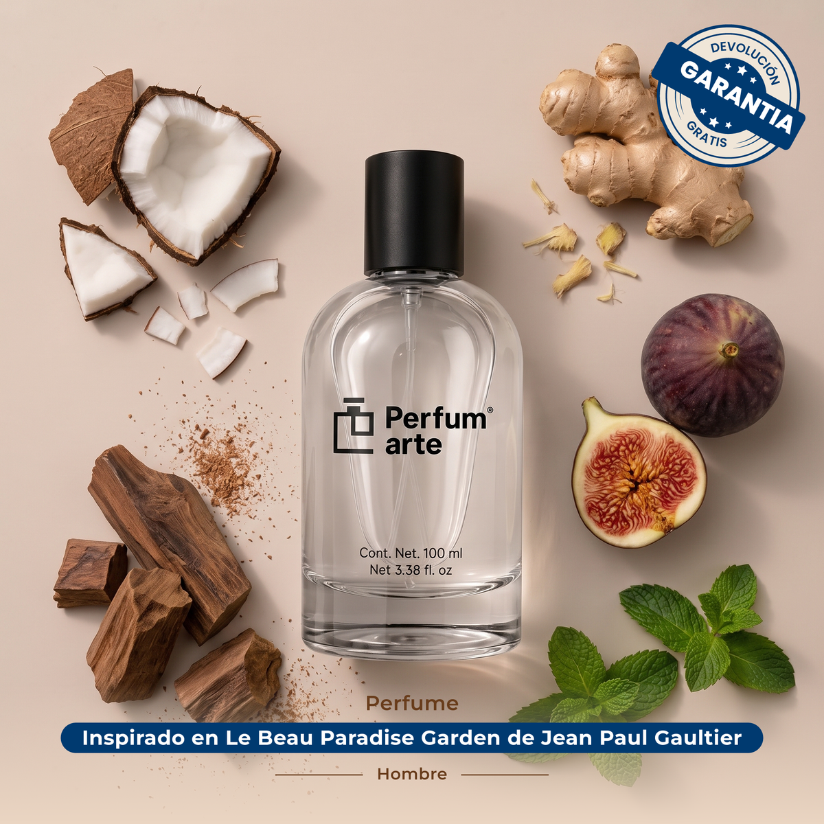 Perfume Inspirado en Le Beau Paradise Garden de Jean Paul Gaultier Hombre