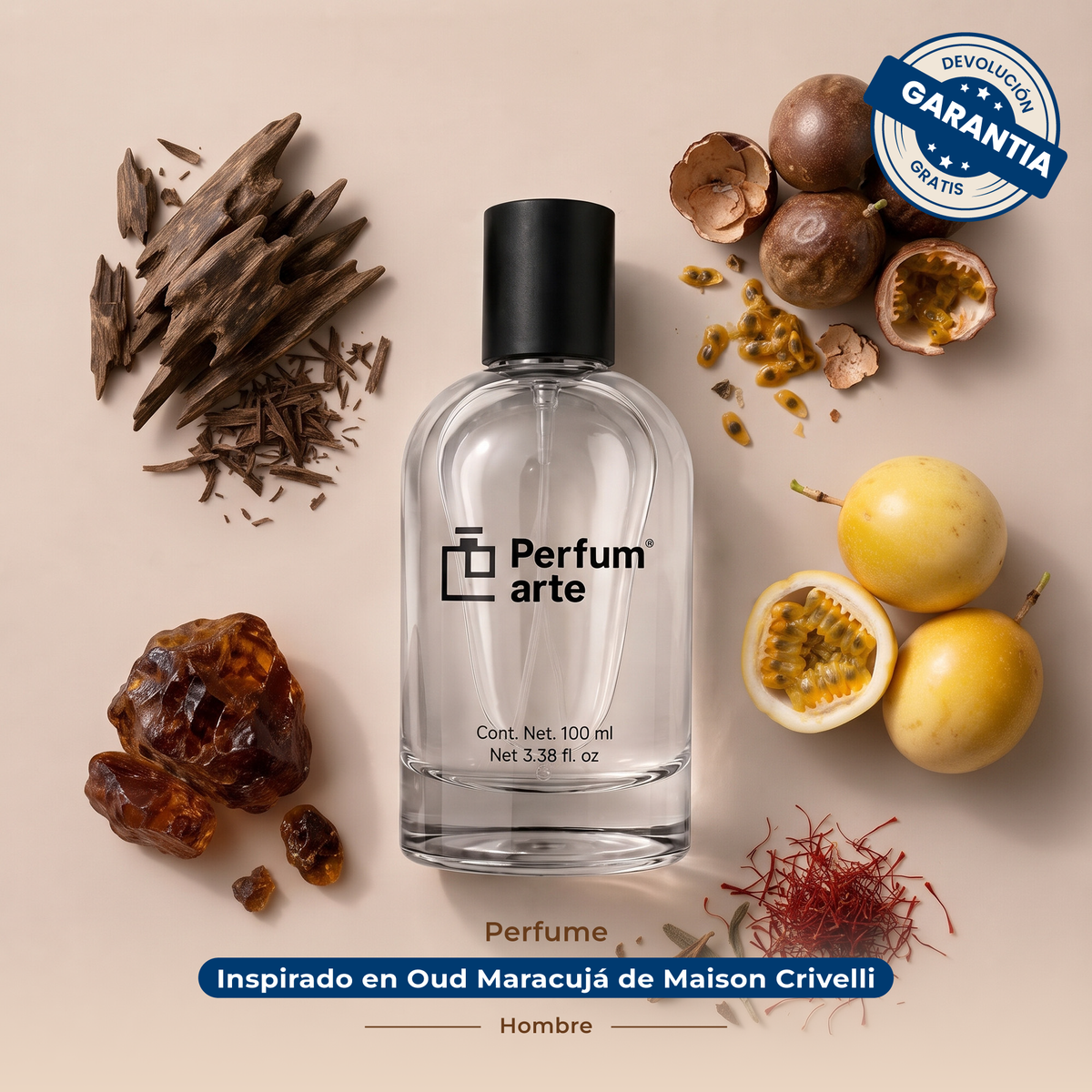 Perfume Inspirado en Oud Maracujá de Maison Crivelli Hombre