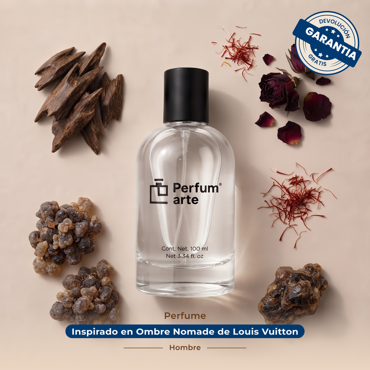 Perfume Inspirado en Ombre Nomade de Louis Vuitton Hombre y Mujer
